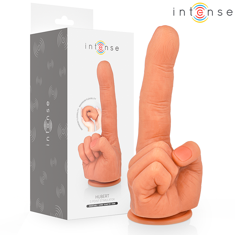INTENSE - ESTIMULADOR DE PONTO G HUBERT MÃO FLEXÍVEL 14,2 CM 1
