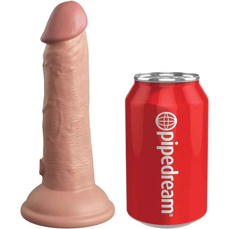 KING COCK - ELITE DILDO DE SILICONE REALISTA 15.2 CM 1