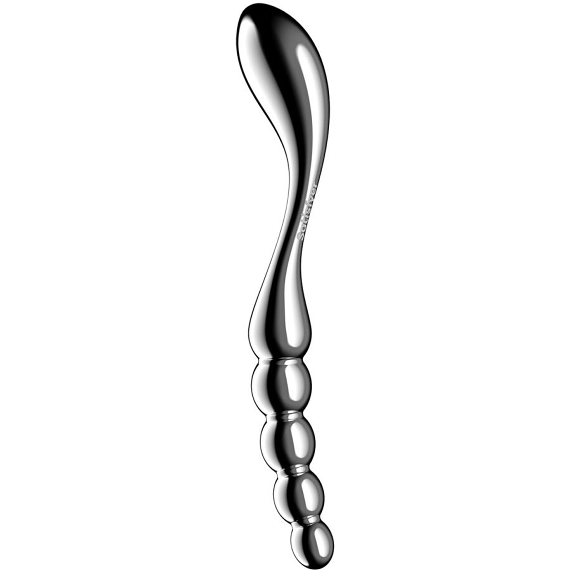 SATISFYER - STAR FORCE 1 DILDO DE AÇO INOXIDÁVEL COM DUAS EXTREMIDADES 1