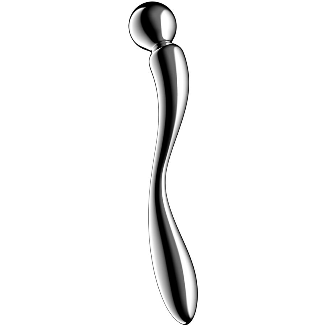 SATISFYER - STAR FORCE 2 DILDO DE AÇO INOXIDÁVEL COM DUAS EXTREMIDADES 1