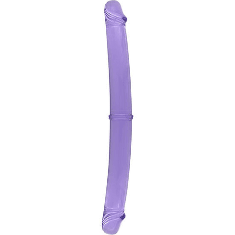 SEVEN CREATIONS - DUPLO PÊNIS 30 CM ROXO