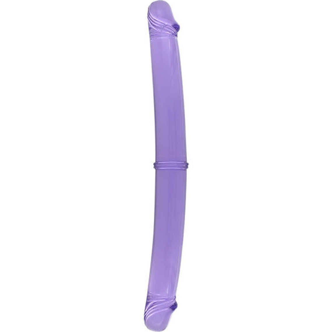 SEVEN CREATIONS - DUPLO PÊNIS 30 CM ROXO 1