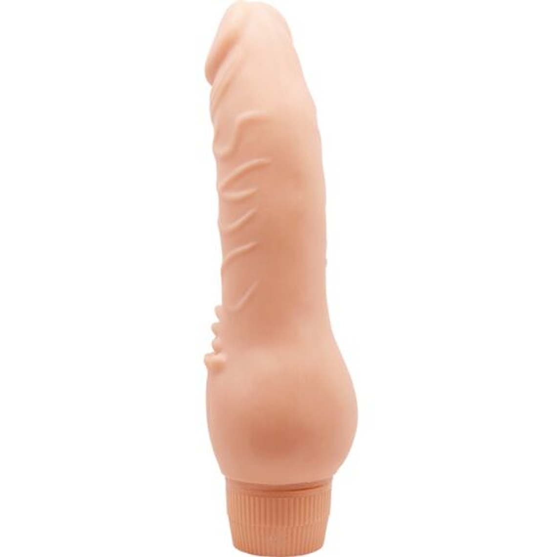 Dildo Vibratório Realista BAILE | Grande TPR Textura Venosa 2 Pilhas AA 3
