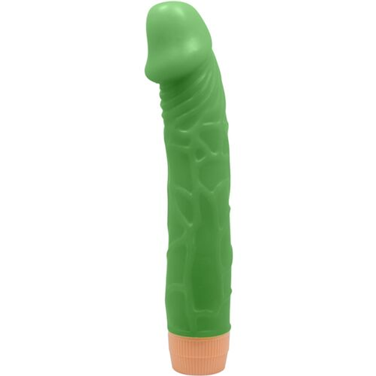 Dildo Vibratório Realista BAILE BW-001023R | Grande TPR Textura Venosa 2