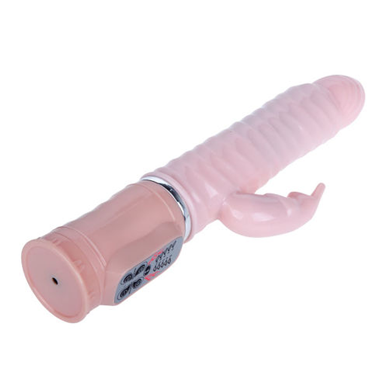 Vibrador coelho BAILE com aquecimento até 48 °C, projetado para estimulação dupla (clitoriana e interna) 4