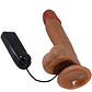Dildo Vibratório Realista BAILE (20,6 cm) — Curvatura Pronunciada para Estimulação do Ponto G - Thumbnail 6