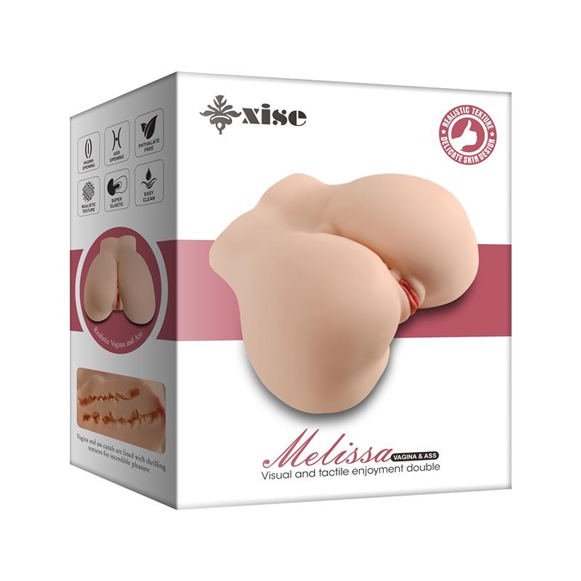 XISE Melissa — Masturbador realista (6,1 kg) 6