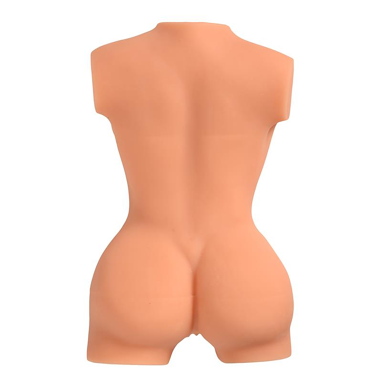 Torso Masturbador Realista SHEQU Emma | 8kg com Vagina e Ânus Texturizados 2