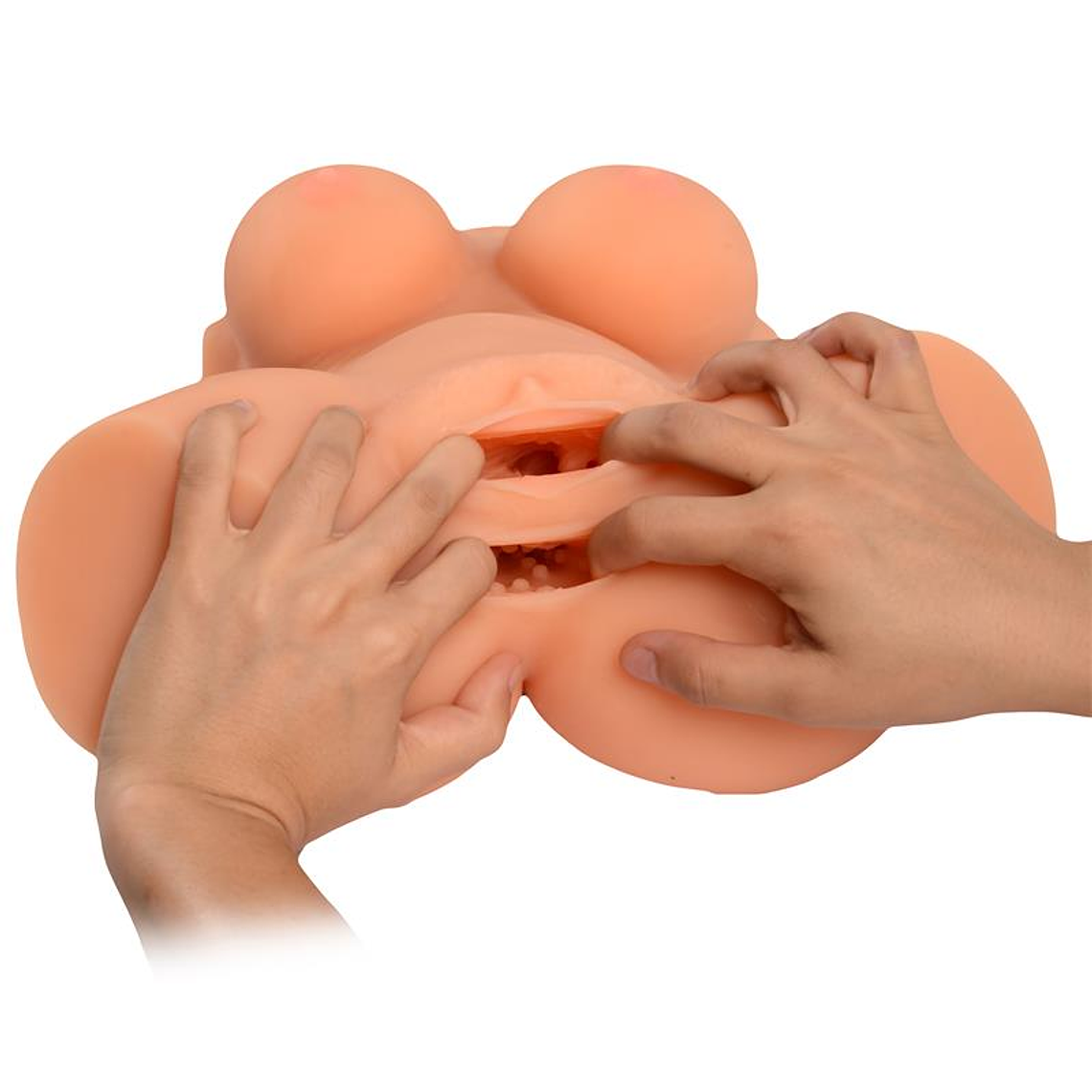 Torso Masturbador Realista SHEQU Emma | 8kg com Vagina e Ânus Texturizados 8