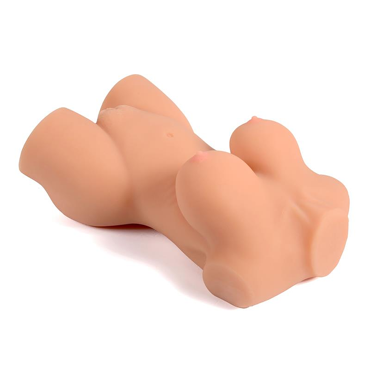 Torso Masturbador Realista SHEQU Emma | 8kg com Vagina e Ânus Texturizados 5
