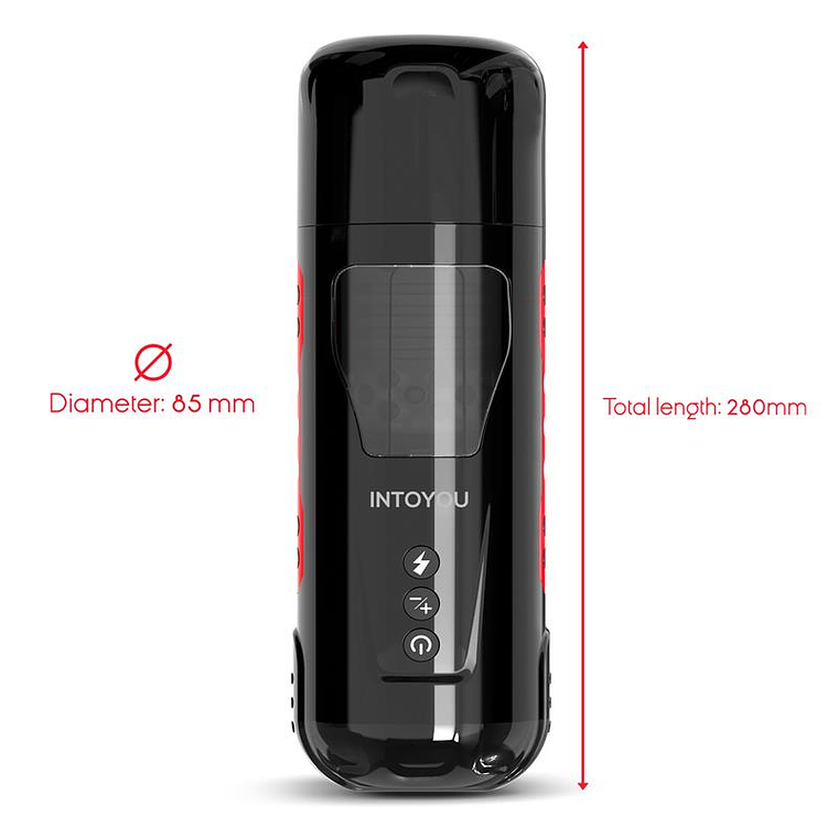 Masturbador Automático com Rotação INTOYOU Pyro | Impulso e Gemidos Turbo 7