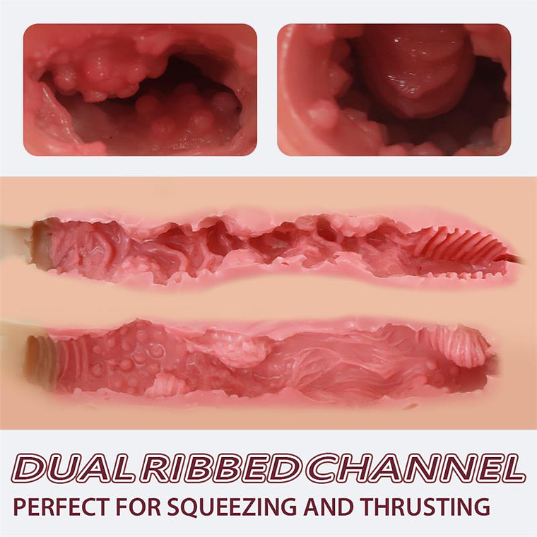 Torso Realista com Sucção XISE Ingrid | 15.3kg Vibração IPX7 Controle Remoto 4