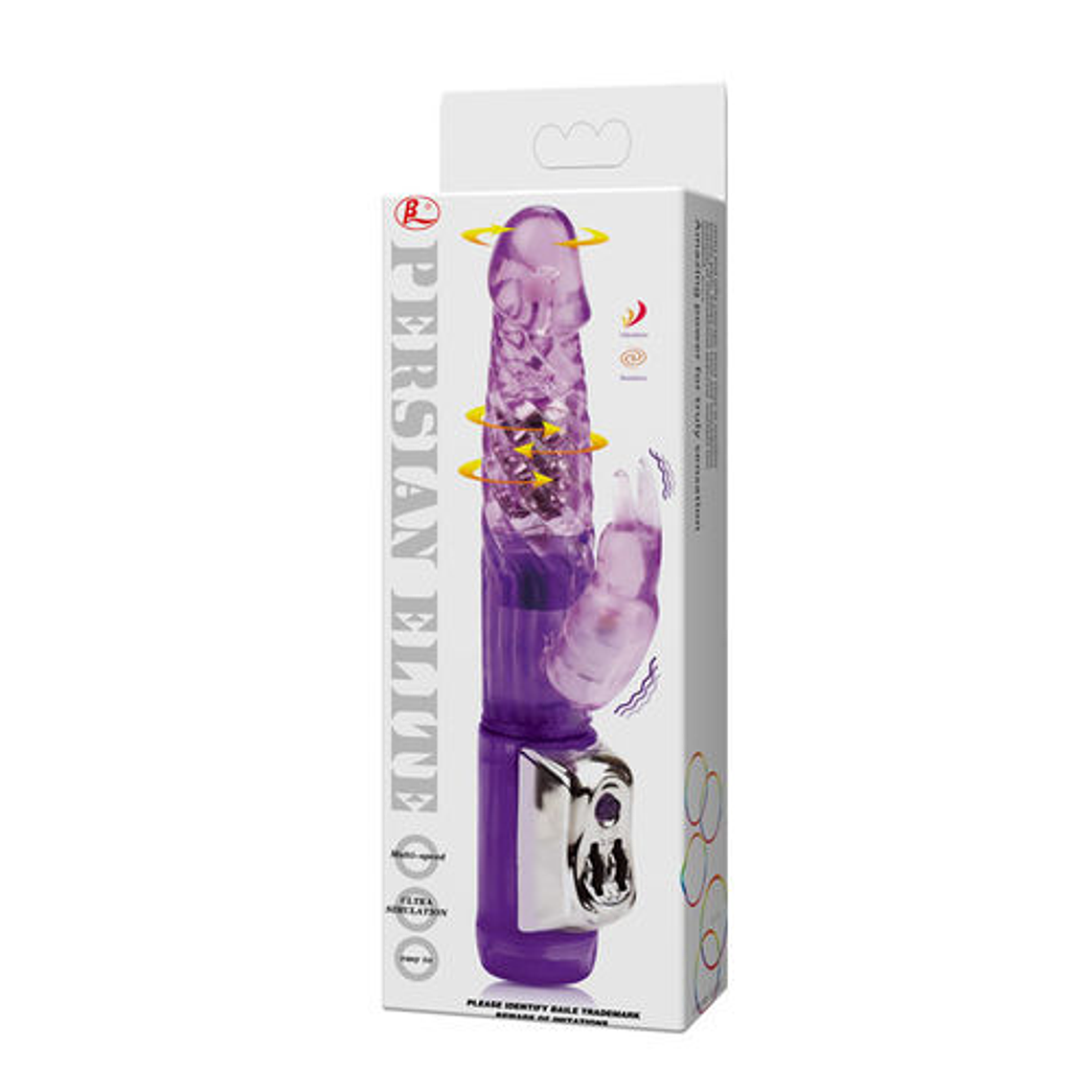 Vibrador Rabbit Rotativo Personal Elite | Dupla Rotação e Estimulação do Ponto G 2
