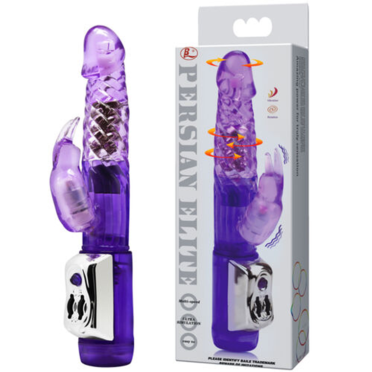Vibrador Rabbit Rotativo Personal Elite | Dupla Rotação e Estimulação do Ponto G 11