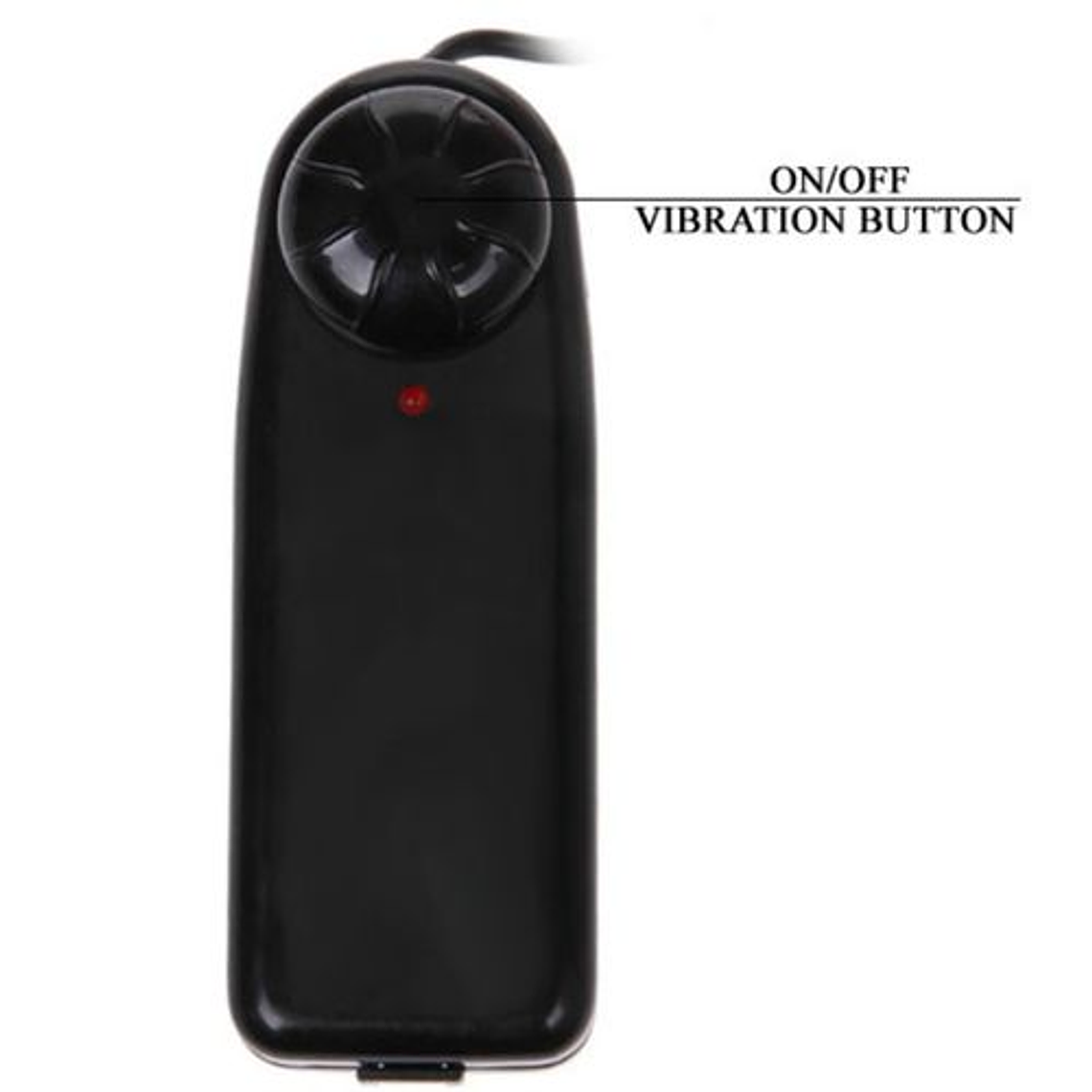 Vibrador Realista com Ventosa | TPR Cor Natural Controlo de Vibração 5