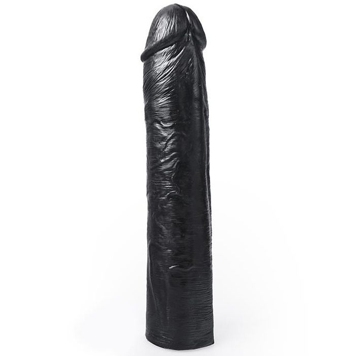 SISTEMA PENDURADO - DILDO REALISTA COR PRETA BENNY 25,5 CM 1