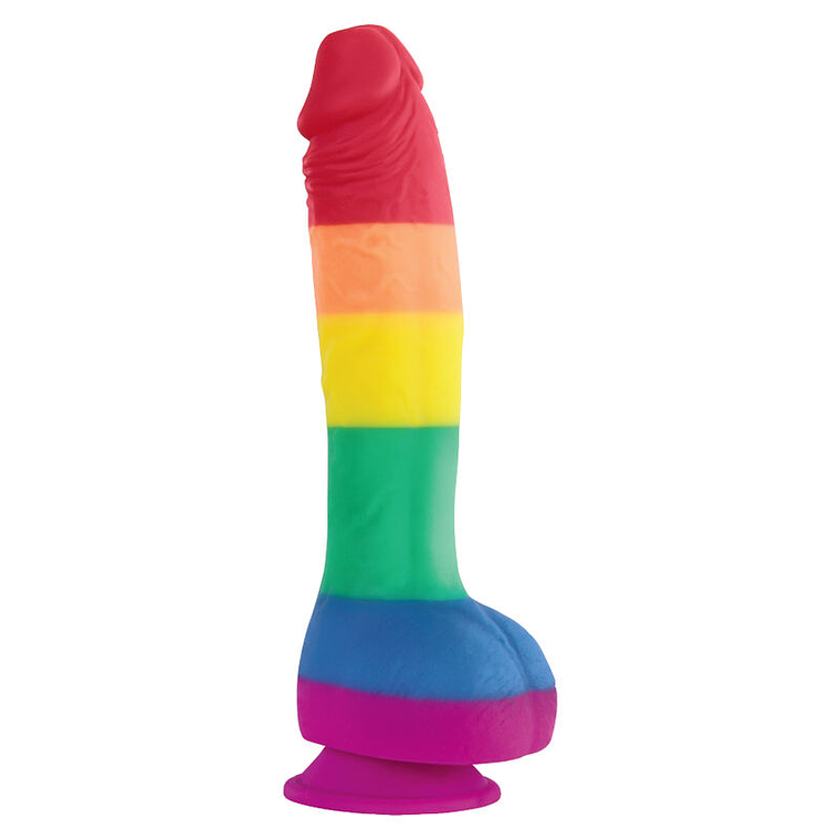 ORGULHO - BANDEIRA LGBT DILDO 19 CM 1
