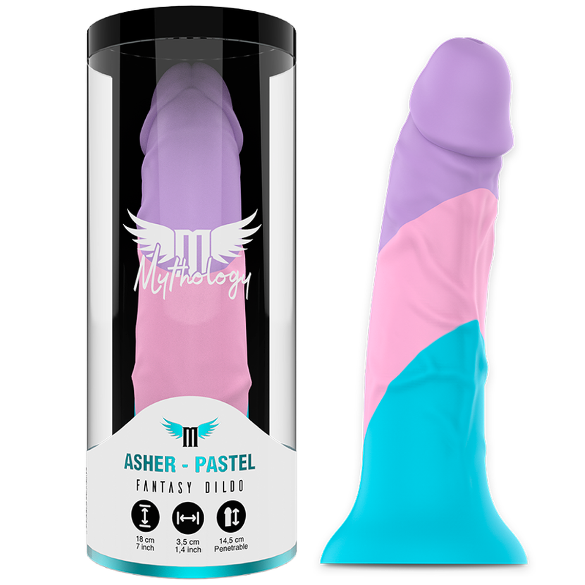 MYTHOLOGY - ASHER PASTEL DILDO 1