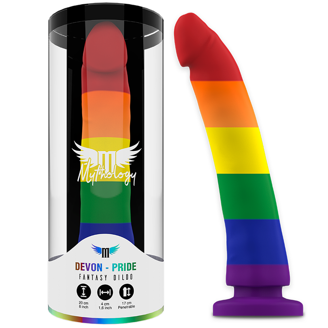MYTHOLOGY - DEVON PRIDE DILDO L 1