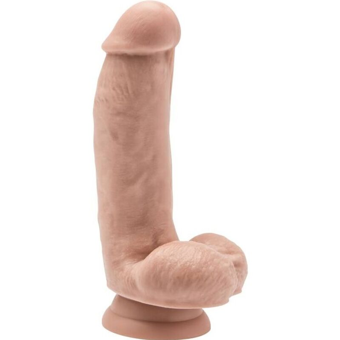 GET REAL - DILDO 12 CM COM BOLAS PELE 1