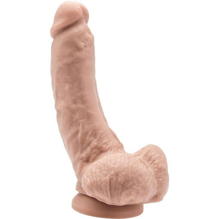 GET REAL - DILDO 20,5 CM COM BOLAS PELE 1