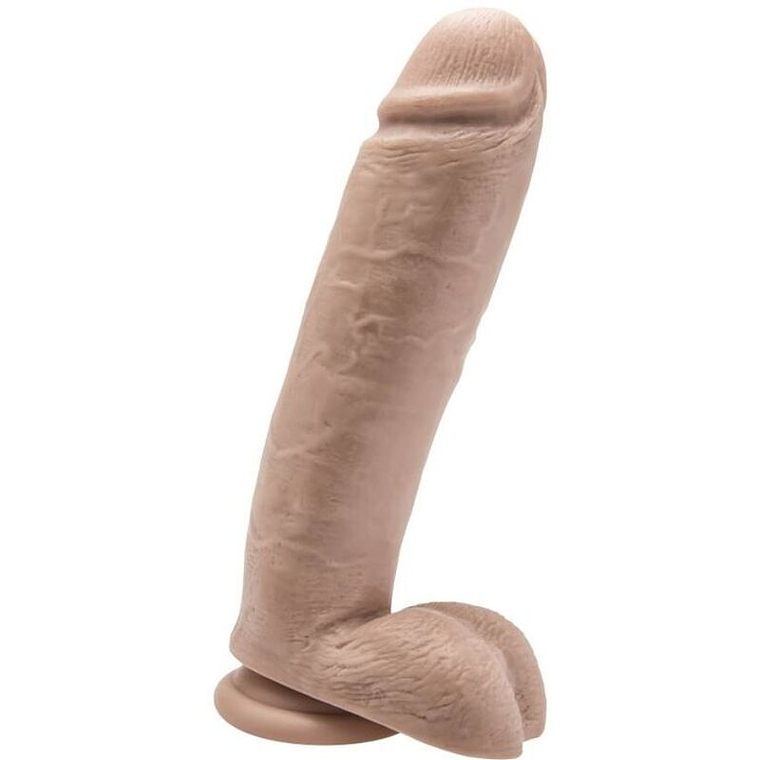 GET REAL - DILDO 25,5 CM COM BOLAS PELE 1