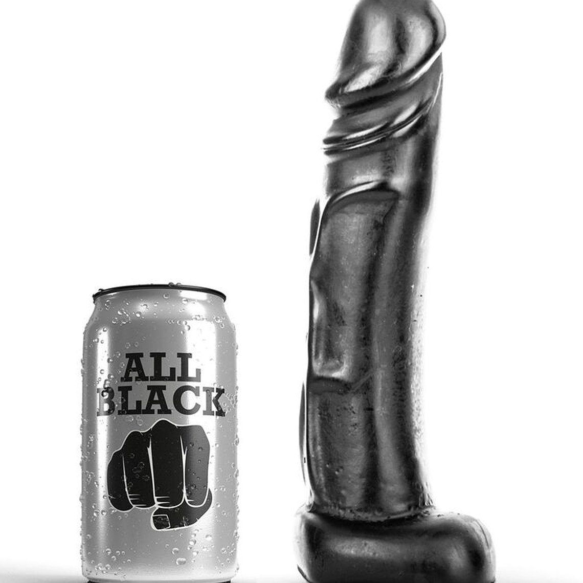 ALL BLACK - DILDO 22 CM 1
