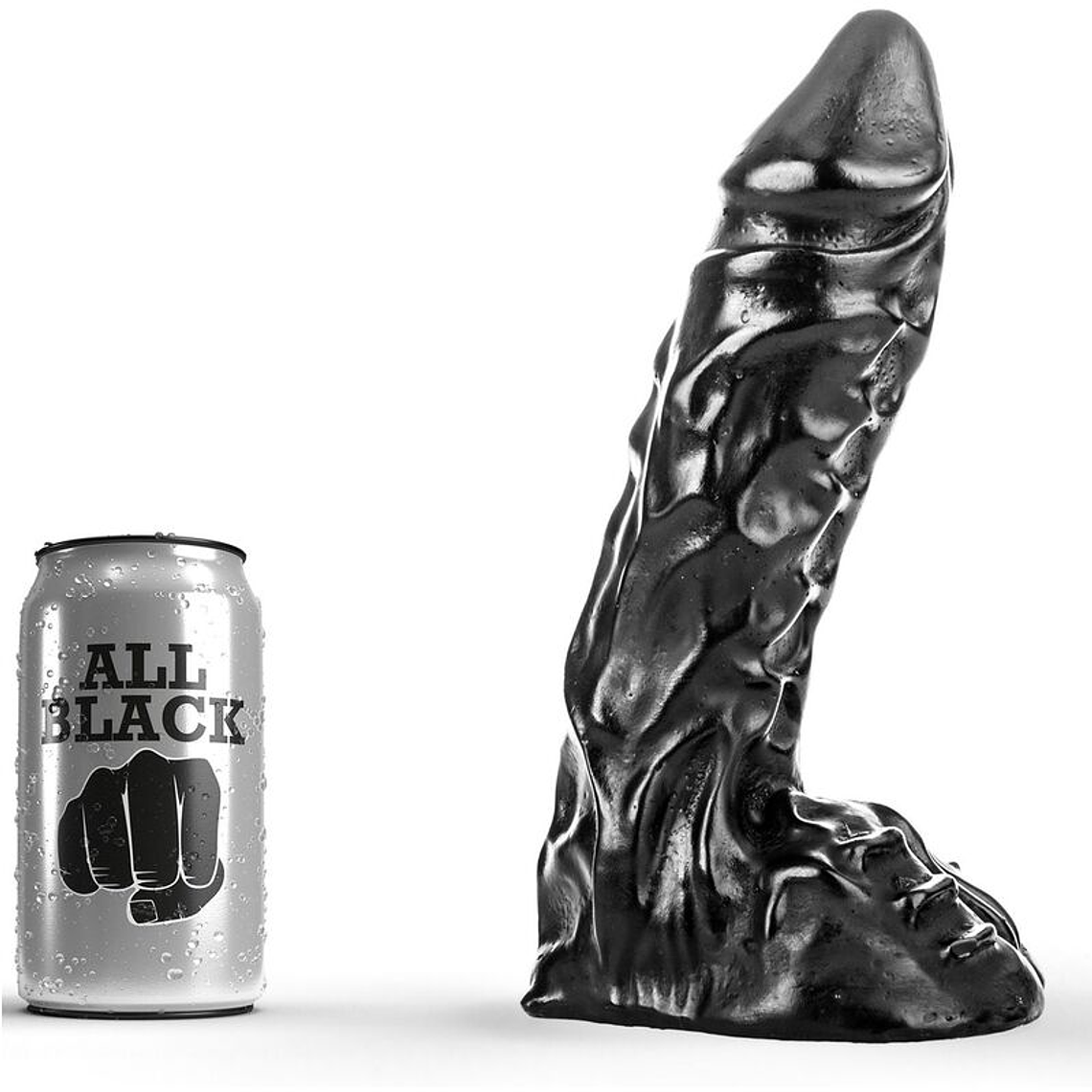 ALL BLACK - DILDO 23 CM 1