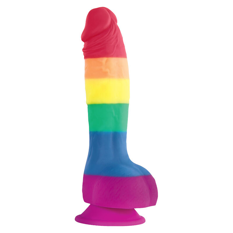 ORGULHO - BANDEIRA LGBT DILDO 15 CM 1