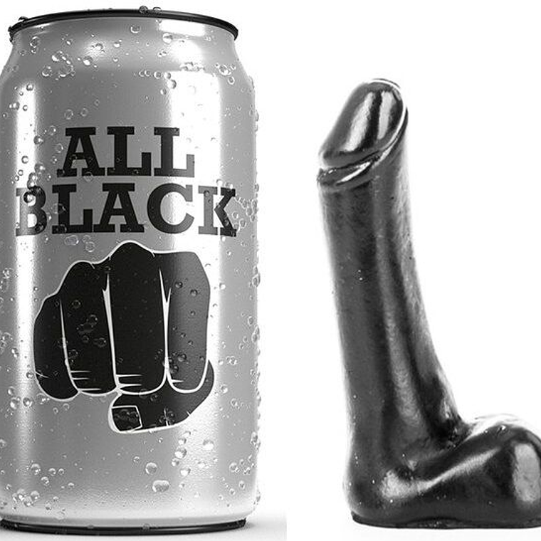 ALL BLACK - DILDO 9 CM 1