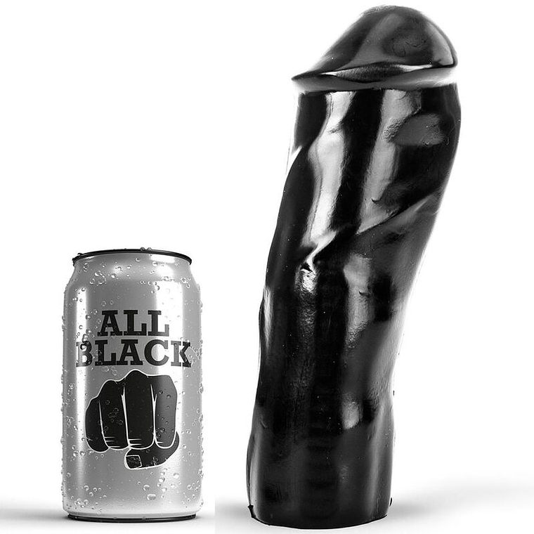 ALL BLACK - DILDO REALÍSTICO 20 CM 1