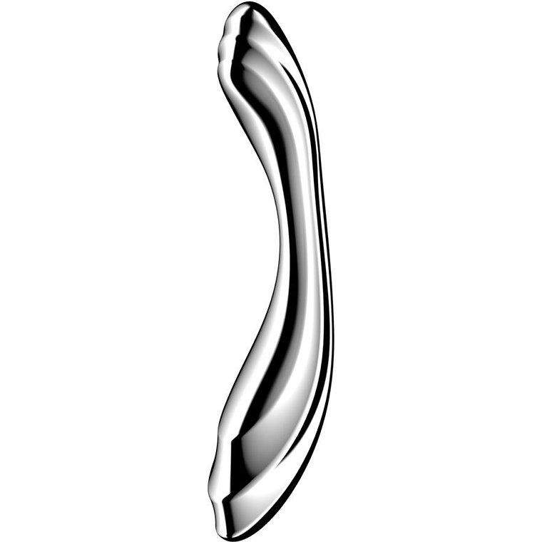 SATISFYER - PURE GRAVITY 2 DILDO DE AÇO INOXIDÁVEL COM DUAS EXTREMIDADES 1