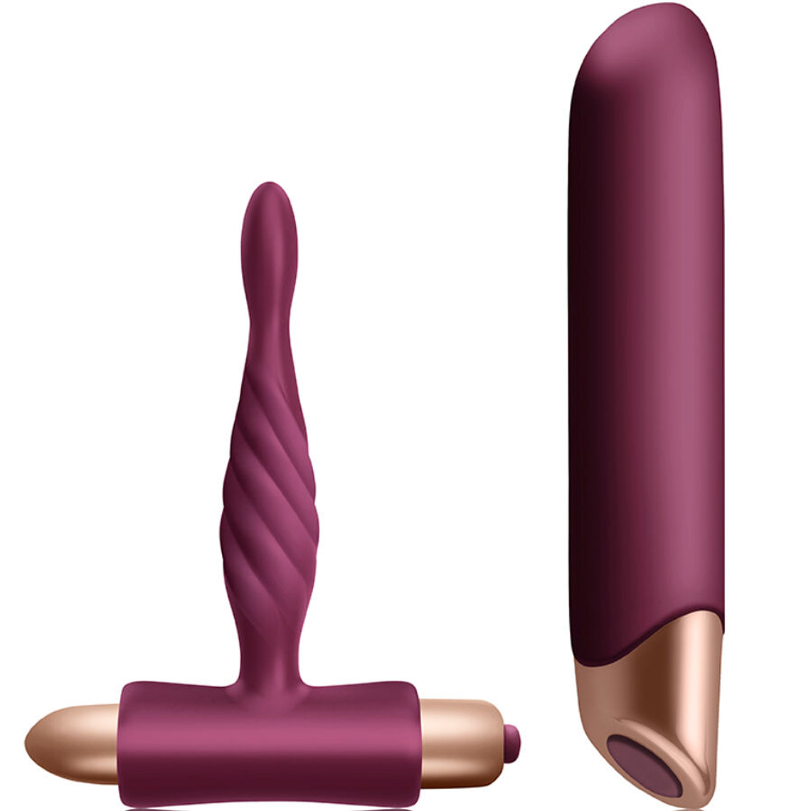 CLIMAXIMUM - KIT RAPTURE VIBRADOR CLÁSSICO + PLUG ANAL PARA INICIANTES 1