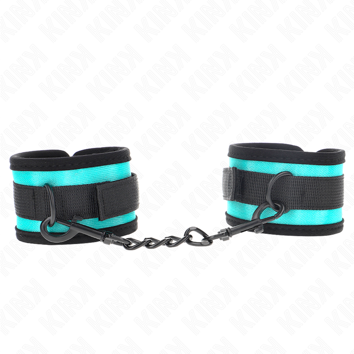 KINK - GANCHO E LOOP NYLON BIND PULSO PRETO-AZUL AJUSTÁVEL 18-32 CM X 5 CM 1
