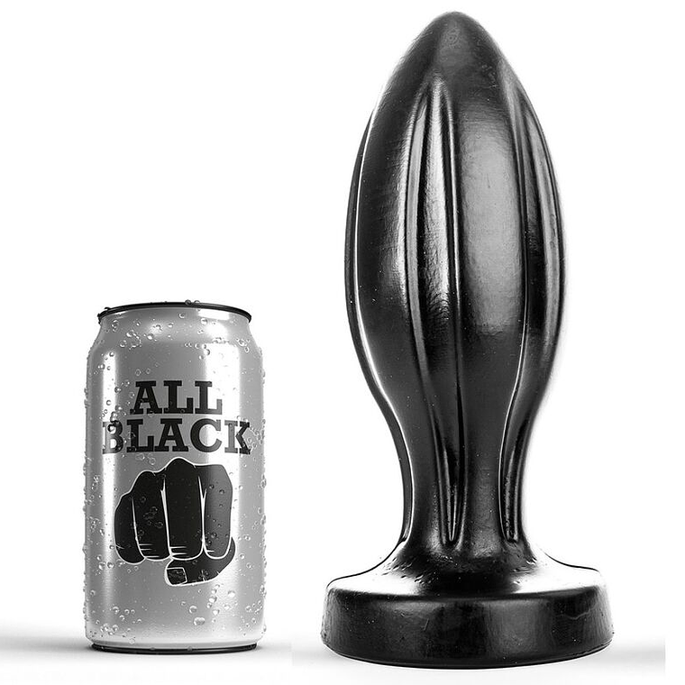 ALL BLACK - PLUG ANAL 21 CM 1