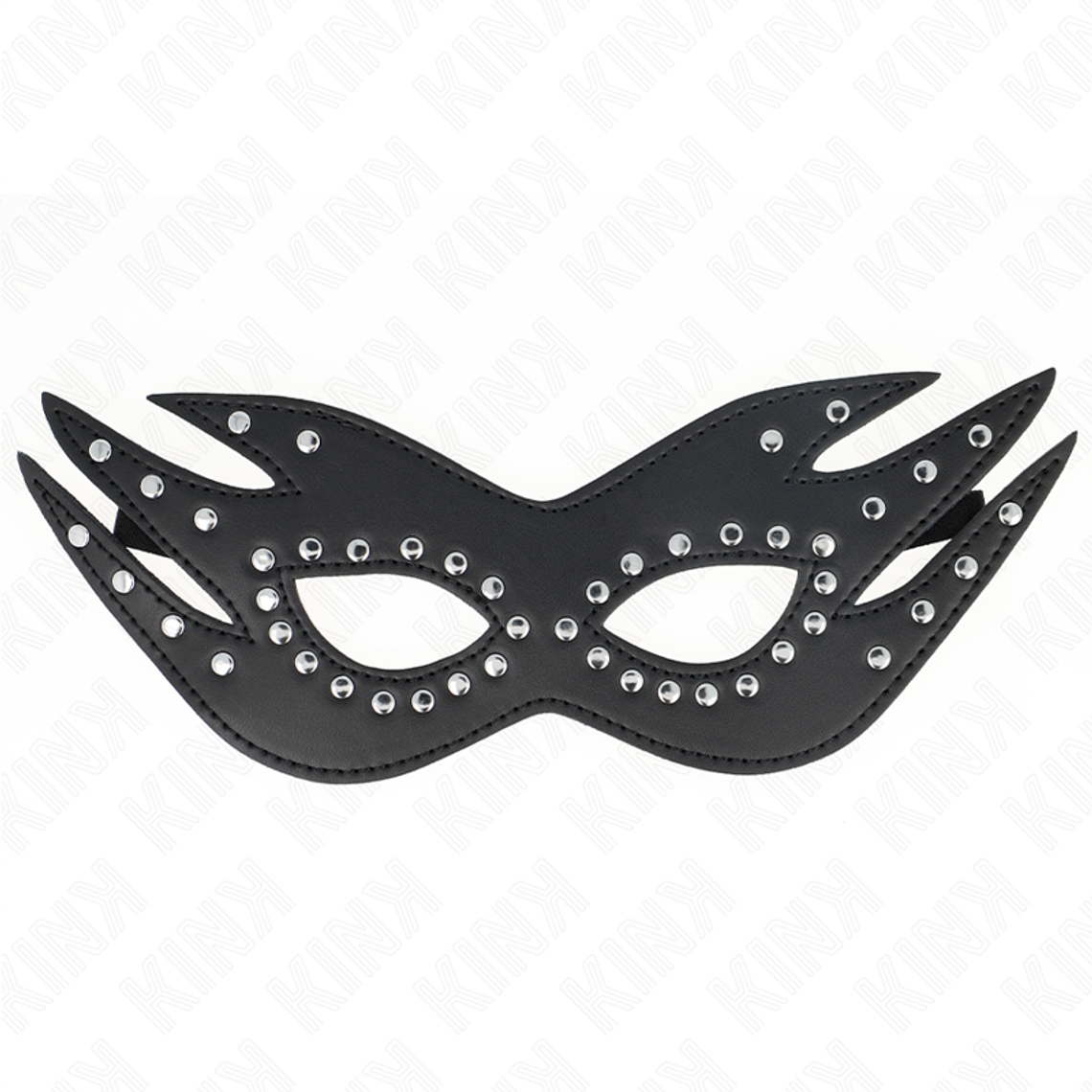 KINK - MÁSCARA DE COURO COM REBITES MODELO 3 26 x 9,5 CM 1