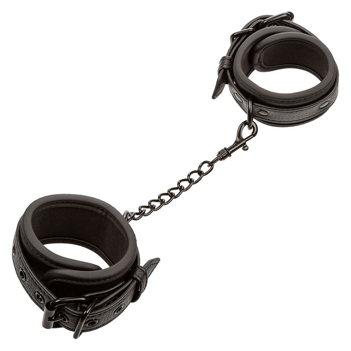 CALEXOTICS - NOCTURNAL PULSEIRAS DE COURO AJUSTÁVEIS PRETAS 1