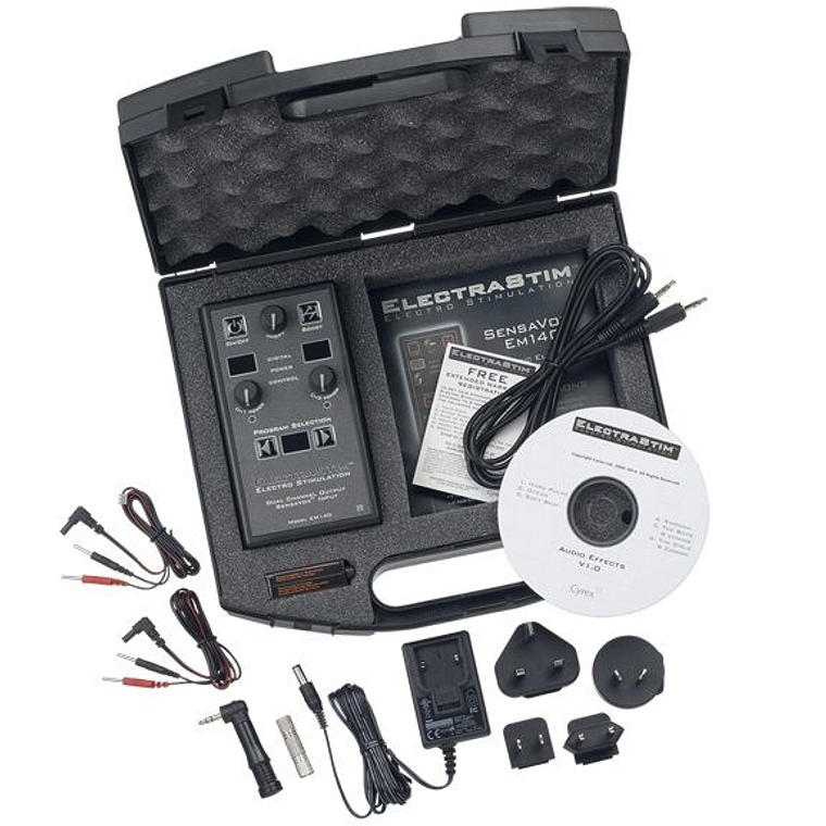ELECTRASTIM - ESTIMULADOR SENSAVOX E-STIM 1
