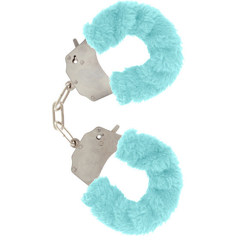 TOYJOY - FURRY FUN CUFFS BONDAGE AZUL 1