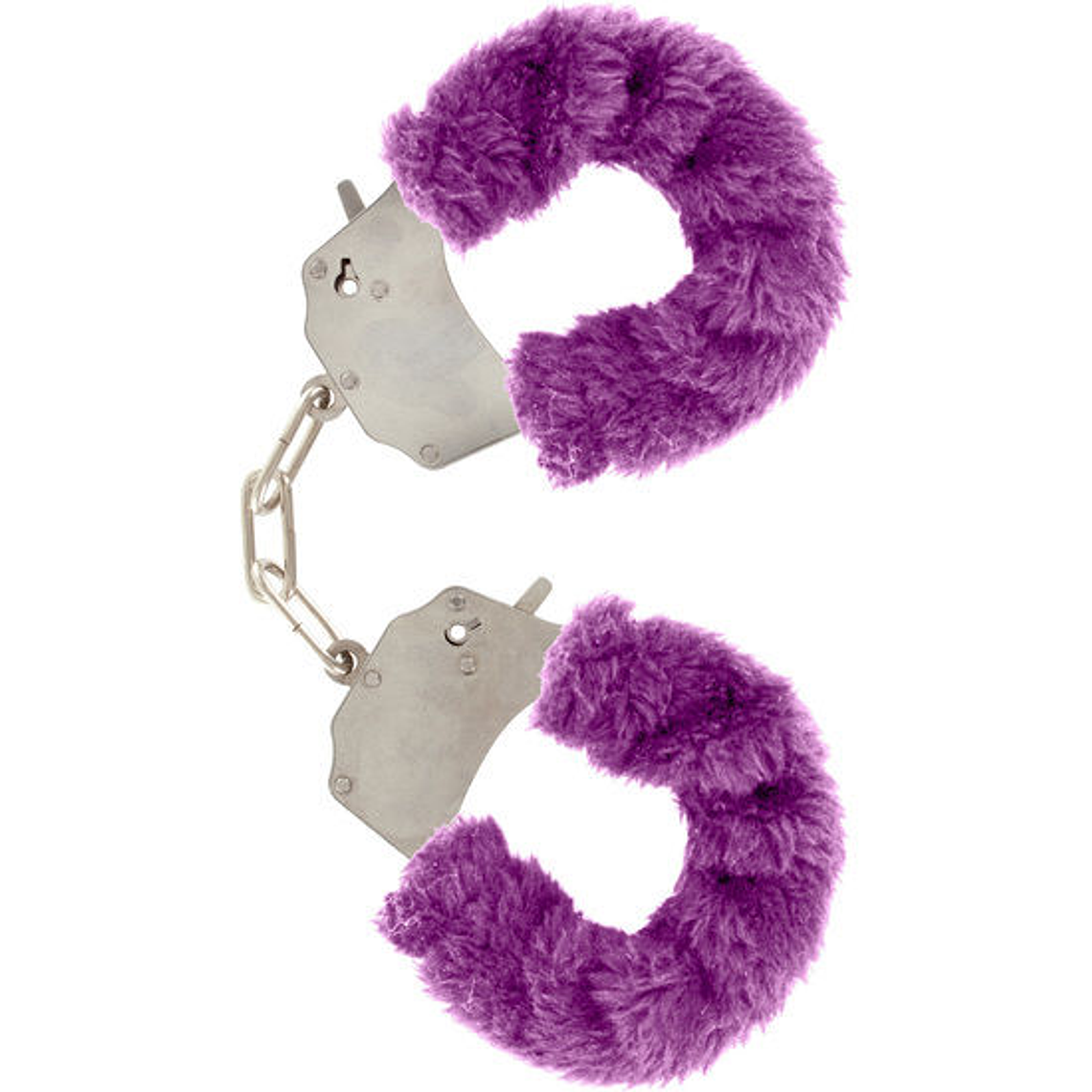 TOYJOY - FURRY FUN CUFFS BONDAGE ROXO 1