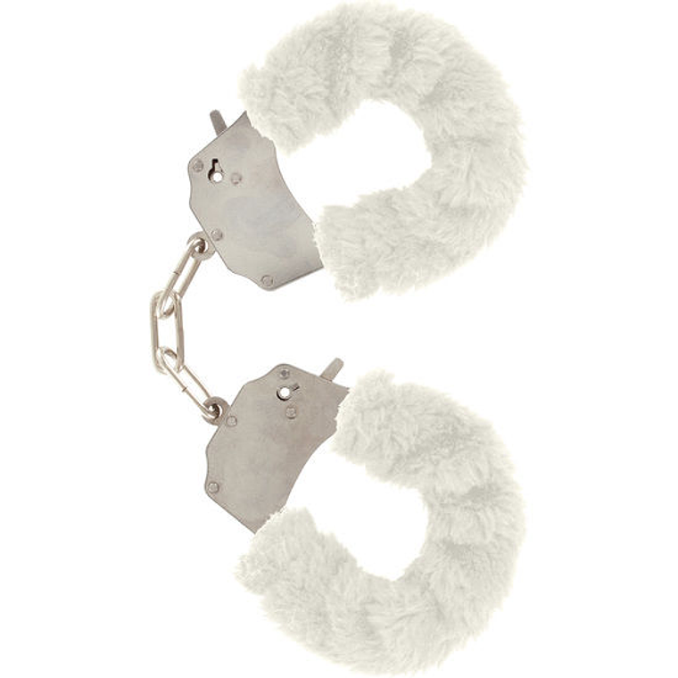 TOYJOY - PUNHOS FURRY FUN BONDAGE BRANCO 1