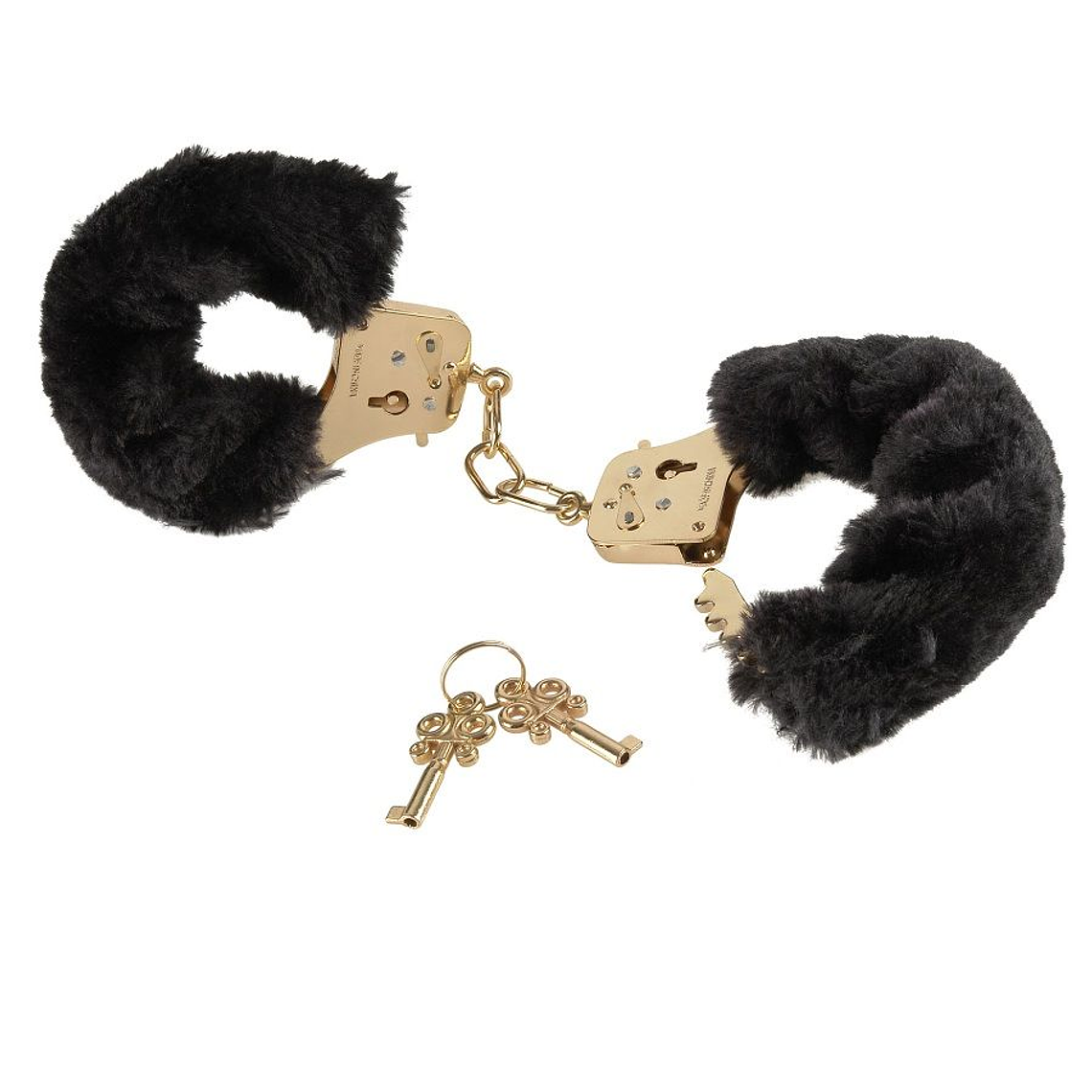 FETISH FANTASY GOLD - DELUXE FURRY CUFFS 1