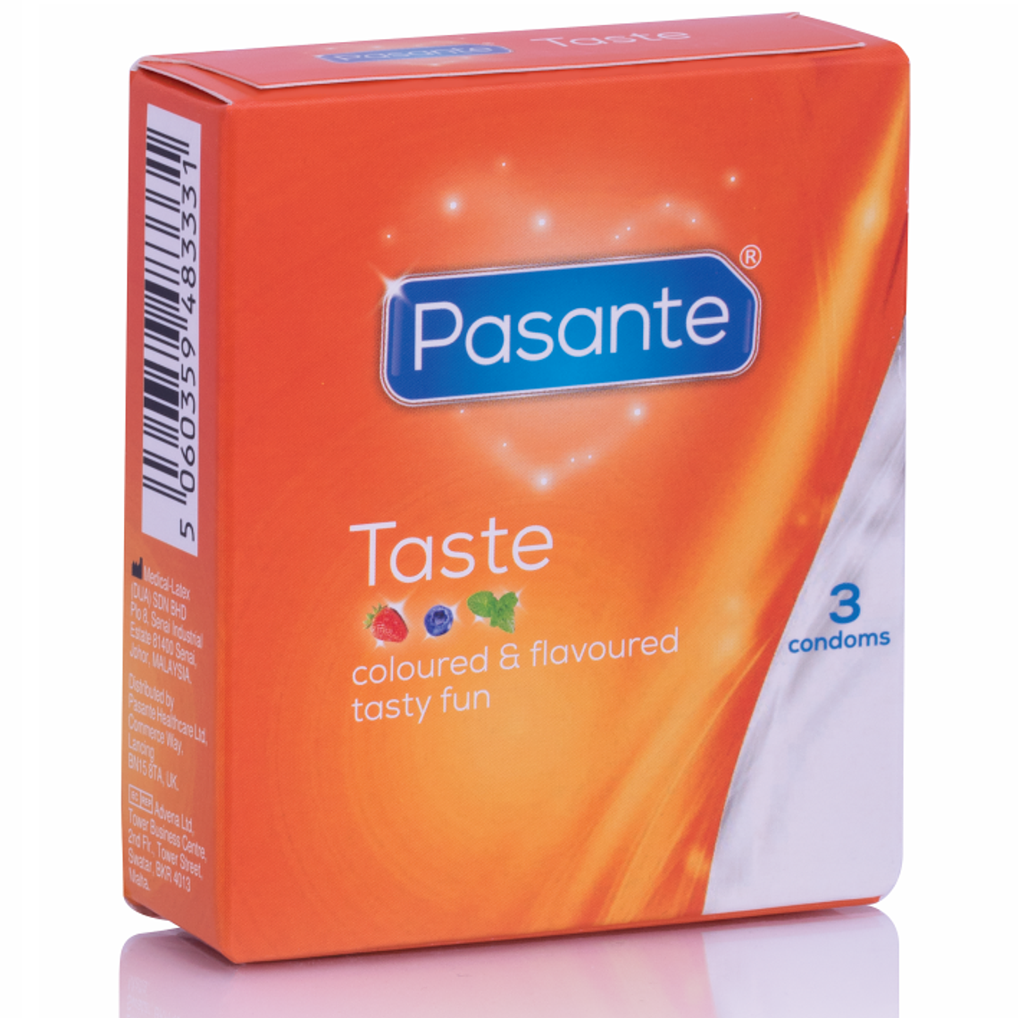 PASANTE - DE PRESERVATIVOS SABORES 3 UNIDADES 1
