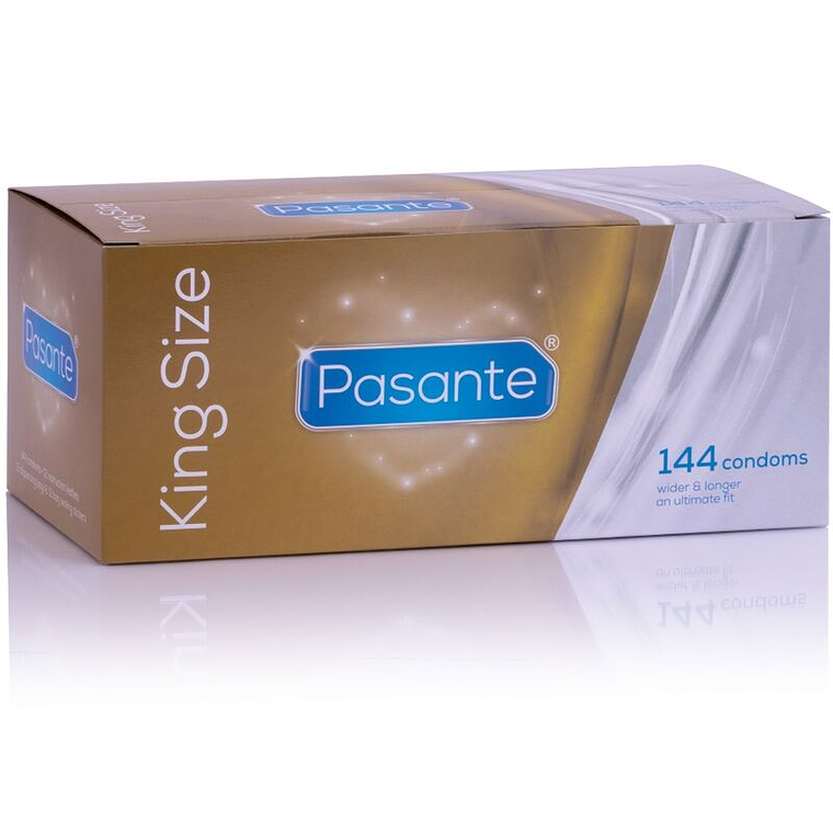 PASANTE - PRESERVATIVOS KING SIZE CAIXA 144 UNIDADES 1