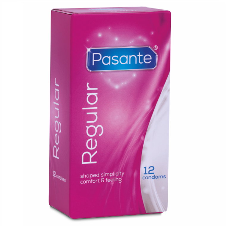 PASANTE - PRESERVATIVOS REGULARES 12 PACK 1