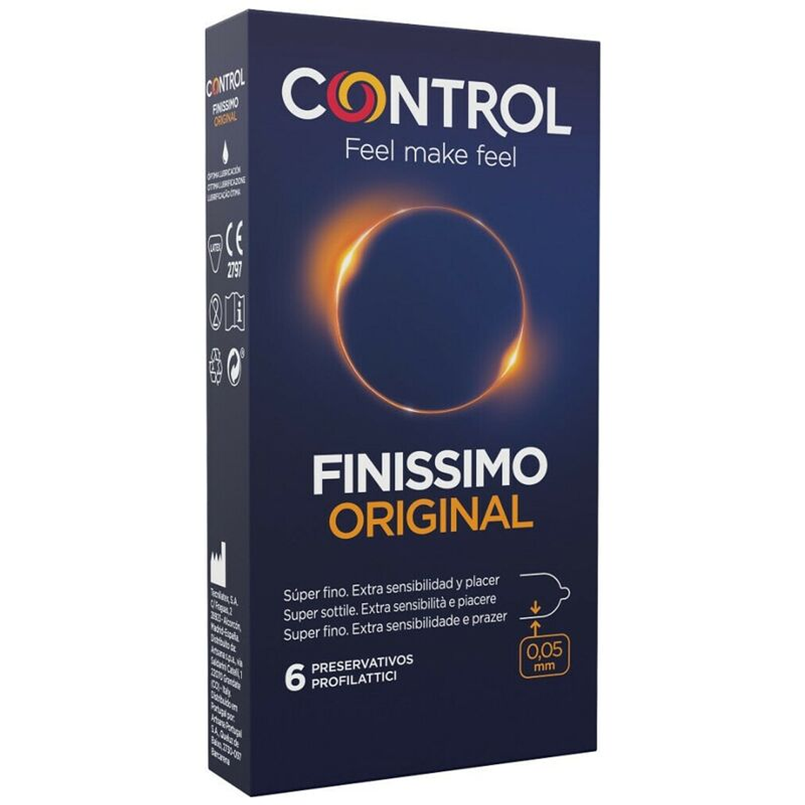 CONTROL - FINISSIMO ORIGINAL 6 UNIDADES 1