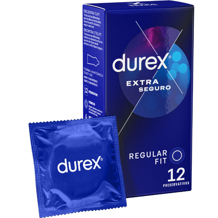 DUREX - EXTRA SEGURO 12 UNIDADES 1