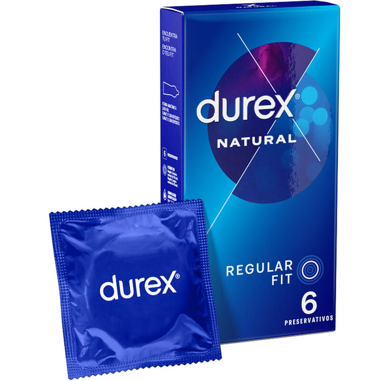 DUREX - NATURAL CLÁSSICO 6 UNIDADES 1