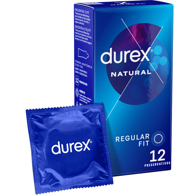 DUREX - NATURAL PLUS 12 UNIDADES 1