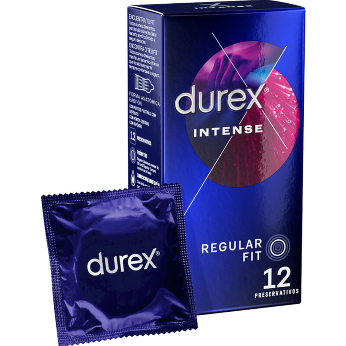 DUREX - ORGÁSMICO INTENSO 12 UNIDADES 1